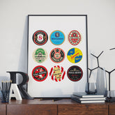 Sunderland Beer Mat Art